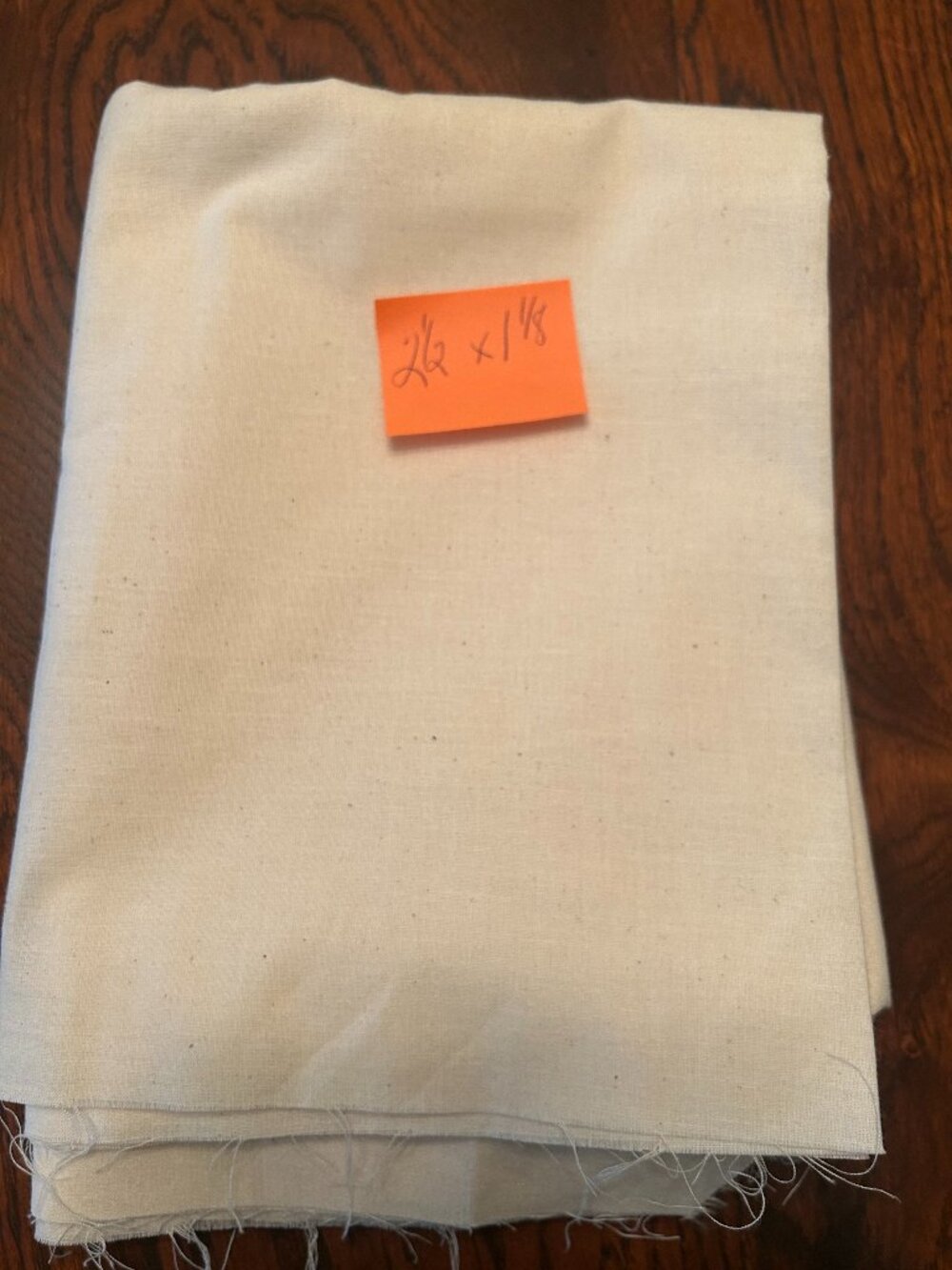 Quilt backing fabric - 2 1/2 X 1 1/8 yds